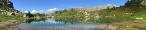 veduta panoramica del lago degli Asini