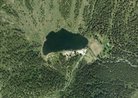 Lago Nambino  dal satellite