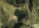 Lago Moregna dal satellite