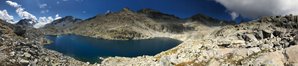 Veduta panoramica lago Scuro del Mandrone
