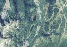 Foto satellitare del laghi del Malghetto di Mezzana