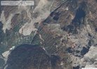 Itinerario Laghi di Lasteati dal satellite