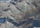intinerario lago Poinella dal satellite