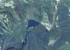 Mappa satellitare lago di Tovel