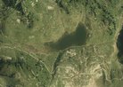 Lago delle Buse dal satellite