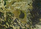 Lago della Lama dal satellite