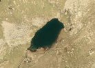 Lago di Lusia superiore dal satellite