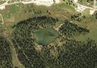 Lago di San Pellegrino dal satellite