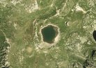 Lago di Mezzo dal satellite