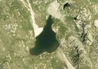 Lago Grande di Ravetta dal satellite