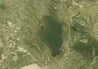 Lago di Rocco inferiore dal sattellite