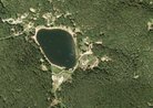 Lago Santo dal satellite