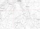 Mappa topografica lago Lago di Bocche